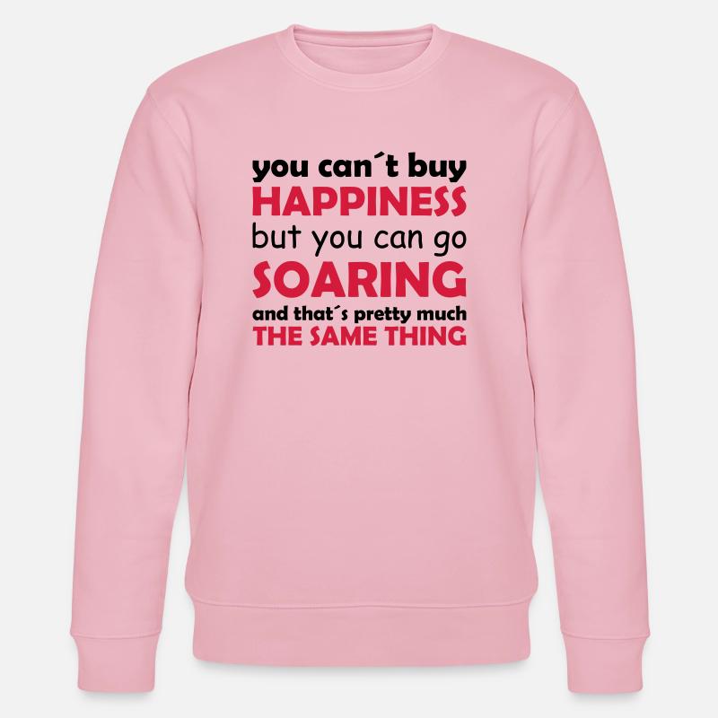 happiness soaring - Stanley/Stella Unisex Bio-Sweatshirt CHANGER  - Hellrosa