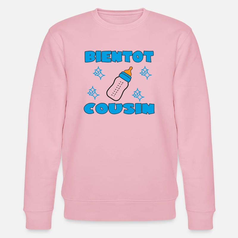 BALDIGER COUSIN - Stanley/Stella Unisex Bio-Sweatshirt CHANGER  - Hellrosa