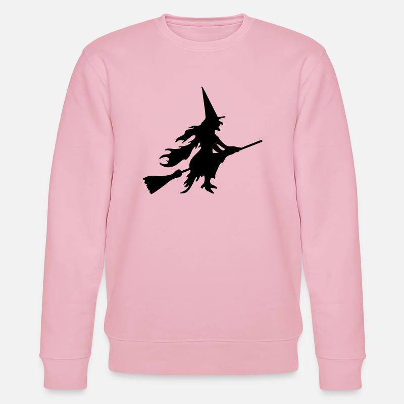 Witch - Stanley/Stella Unisex Bio-Sweatshirt CHANGER  - Hellrosa