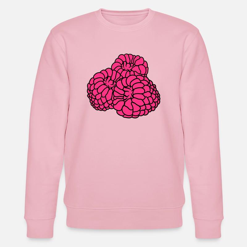 beaucoup de framboises baies délicieux - Sweat bio CHANGER Stanley/Stella Unisexe - rose pâle