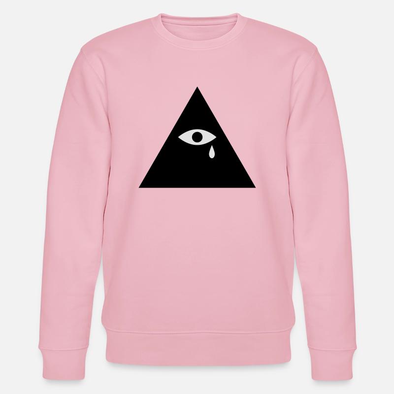 Pyramide - Sweat bio CHANGER Stanley/Stella Unisexe - rose pâle