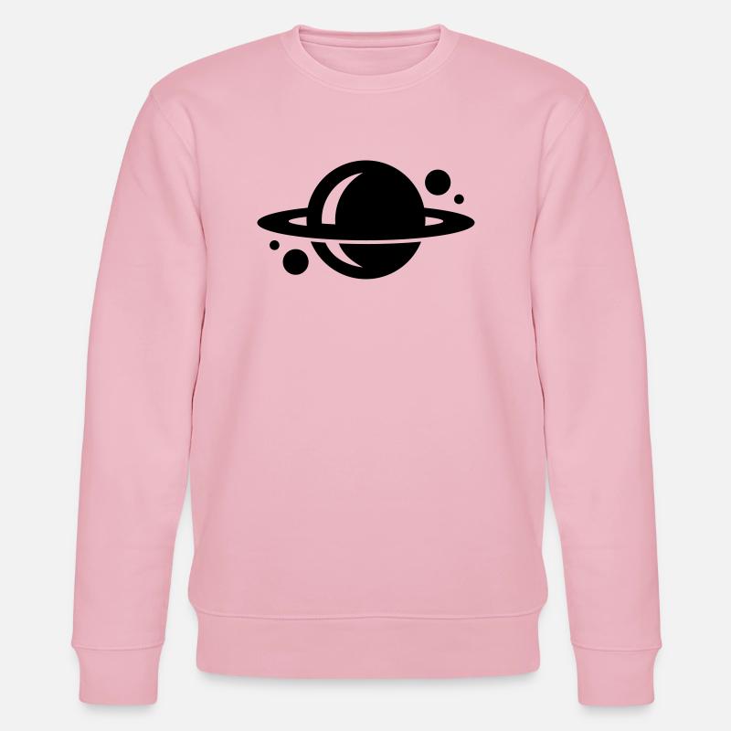 planète - Sweat bio CHANGER Stanley/Stella Unisexe - rose pâle