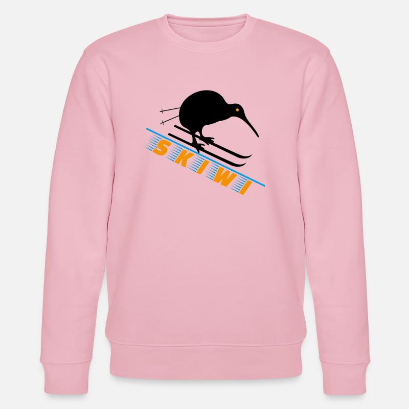 Neuseeland Skiwi hell 01 - Stanley/Stella Unisex Bio-Sweatshirt CHANGER  - Hellrosa