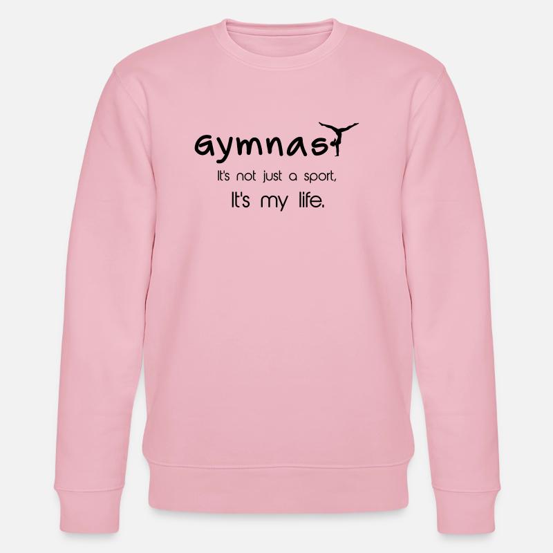 Gymnastic - Stanley/Stella Unisex Bio-Sweatshirt CHANGER  - Hellrosa