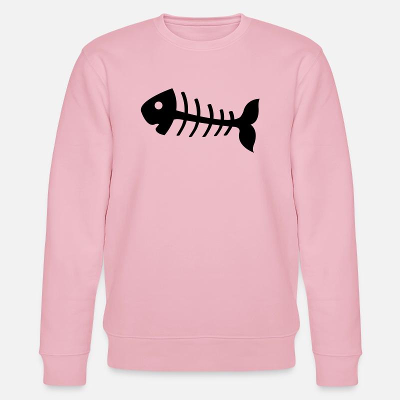 fischgraete - Sweat bio CHANGER Stanley/Stella Unisexe - rose pâle