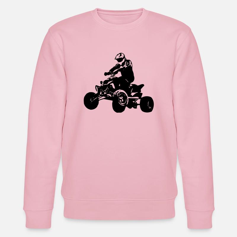 QUAD2 - Stanley/Stella CHANGER Unisex Organic Sweatshirt - cotton pink