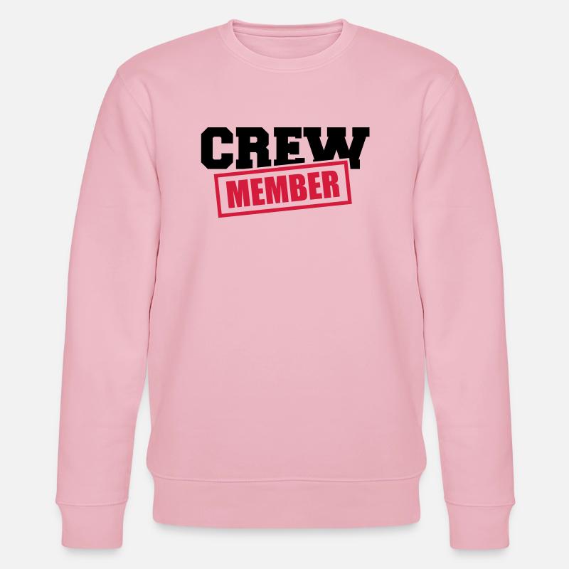 crew_member_ts2 - Stanley/Stella Unisex Bio-Sweatshirt CHANGER  - Hellrosa