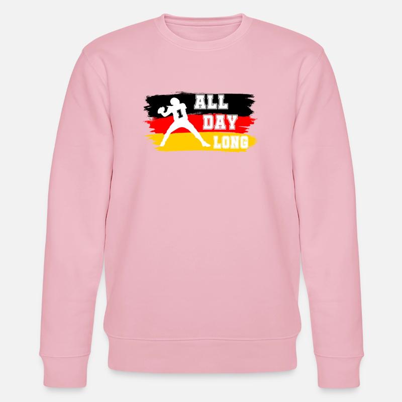 All Day Long DE - Stanley/Stella Unisex Bio-Sweatshirt CHANGER  - Hellrosa