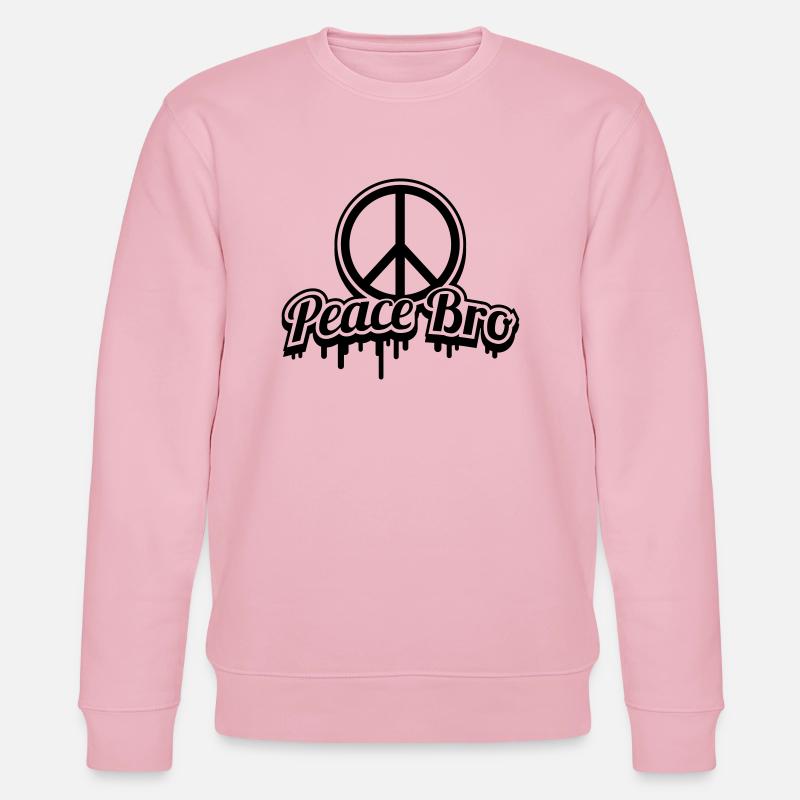 pace_bro_ha1 - Stanley/Stella Unisex Bio-Sweatshirt CHANGER  - Hellrosa