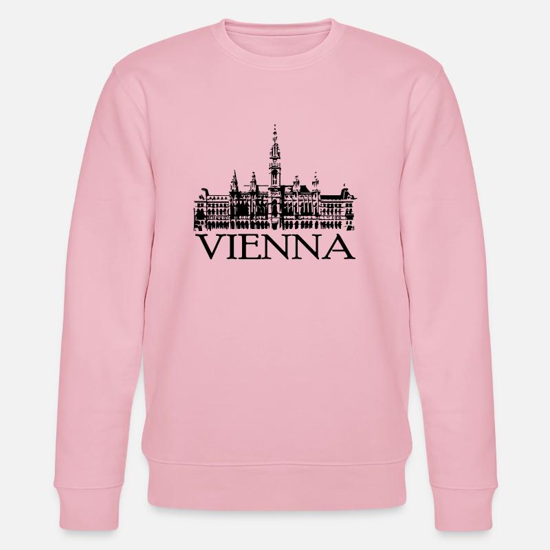 vienna - Stanley/Stella Unisex Bio-Sweatshirt CHANGER  - Hellrosa