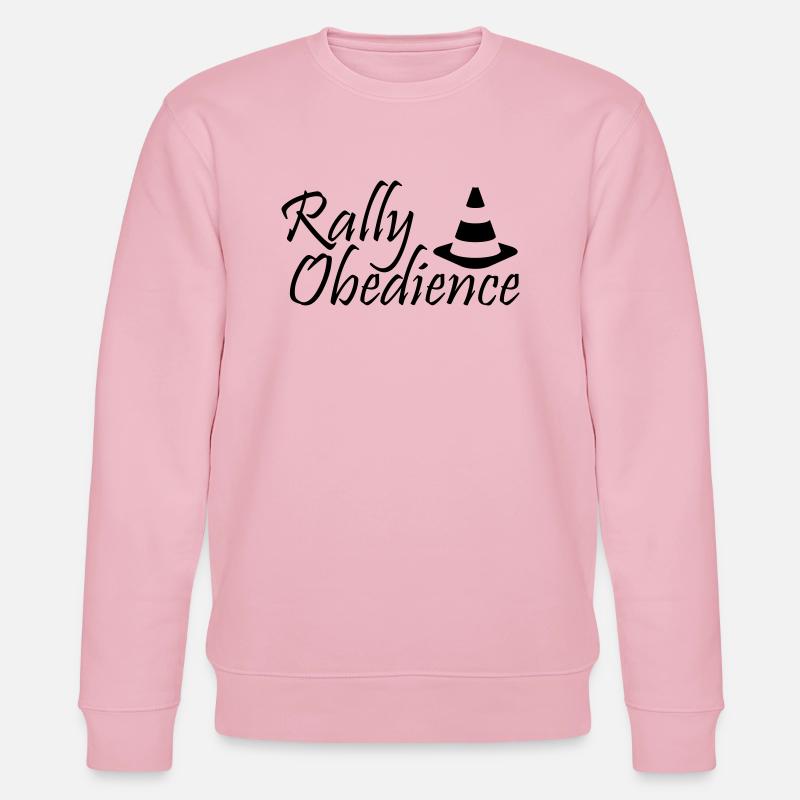 Rally Obedience - Stanley/Stella Unisex Bio-Sweatshirt CHANGER  - Hellrosa