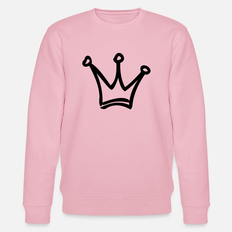 krone - Stanley/Stella Unisex Bio-Sweatshirt CHANGER  - Hellrosa