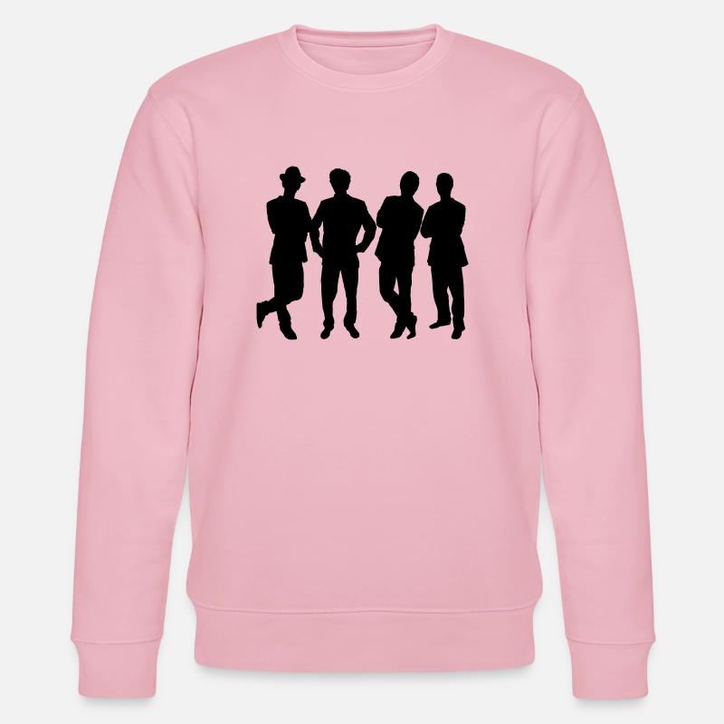 Boy group - Stanley/Stella Unisex Bio-Sweatshirt CHANGER  - Hellrosa