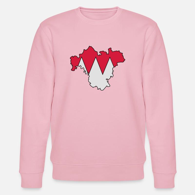 Franken - Stanley/Stella Unisex Bio-Sweatshirt CHANGER  - Hellrosa