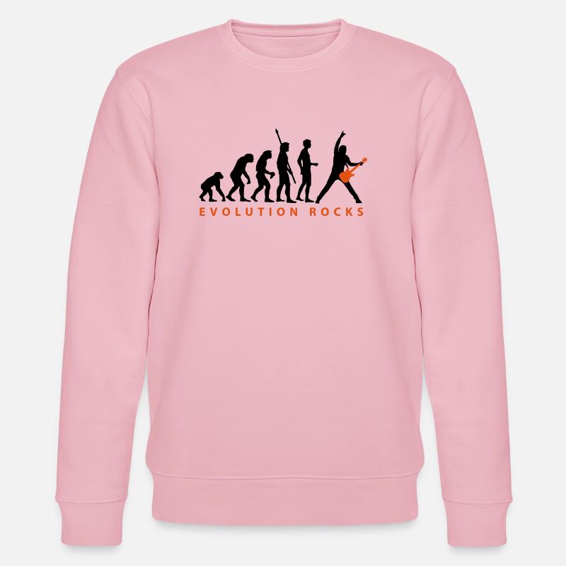 evolution_guitar_112013_c_2c - Sweat bio CHANGER Stanley/Stella Unisexe - rose pâle