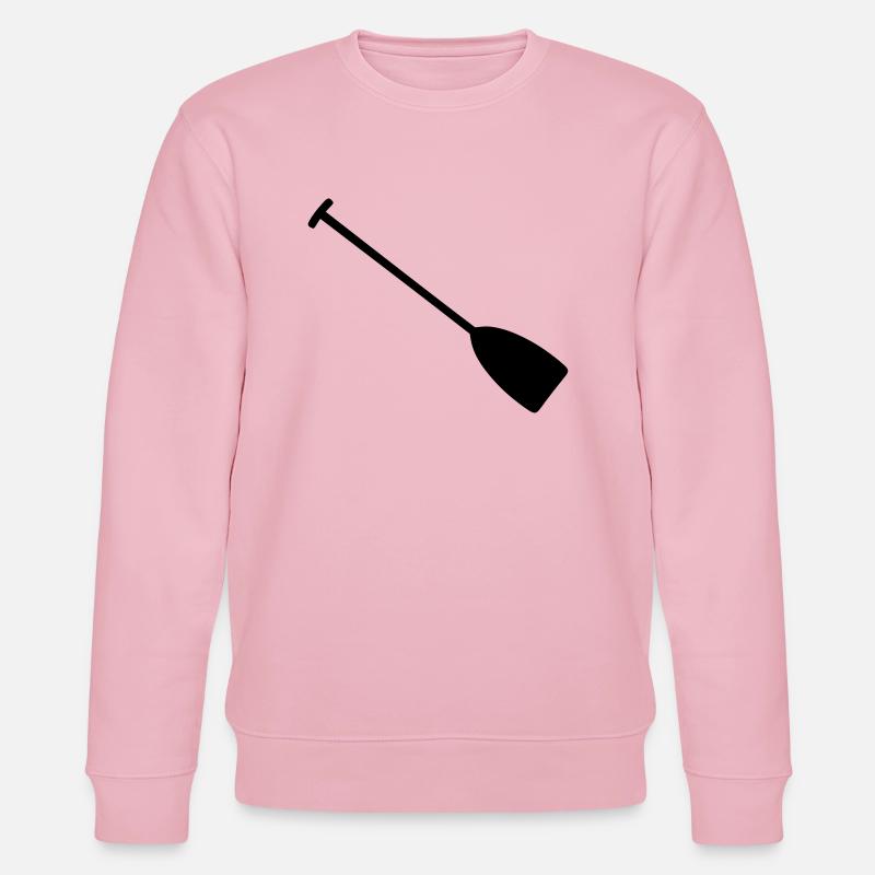Paddeln - Stanley/Stella Unisex Bio-Sweatshirt CHANGER  - Hellrosa