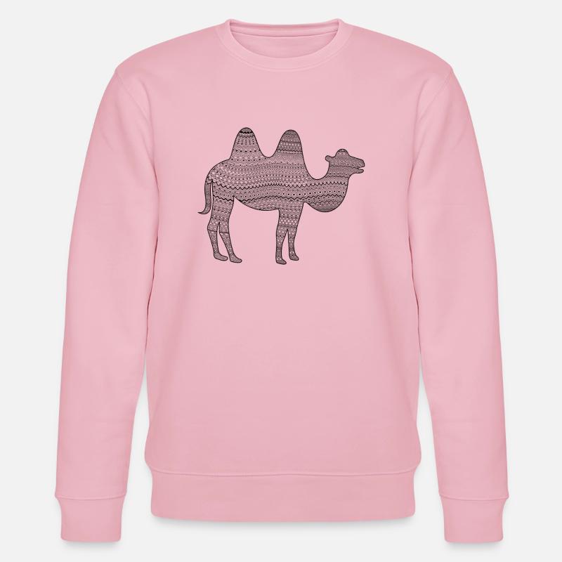 kamel - Stanley/Stella Unisex Bio-Sweatshirt CHANGER  - Hellrosa