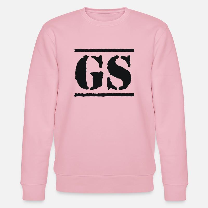 GS Stencil 2 - Stanley/Stella Unisex Bio-Sweatshirt CHANGER  - Hellrosa