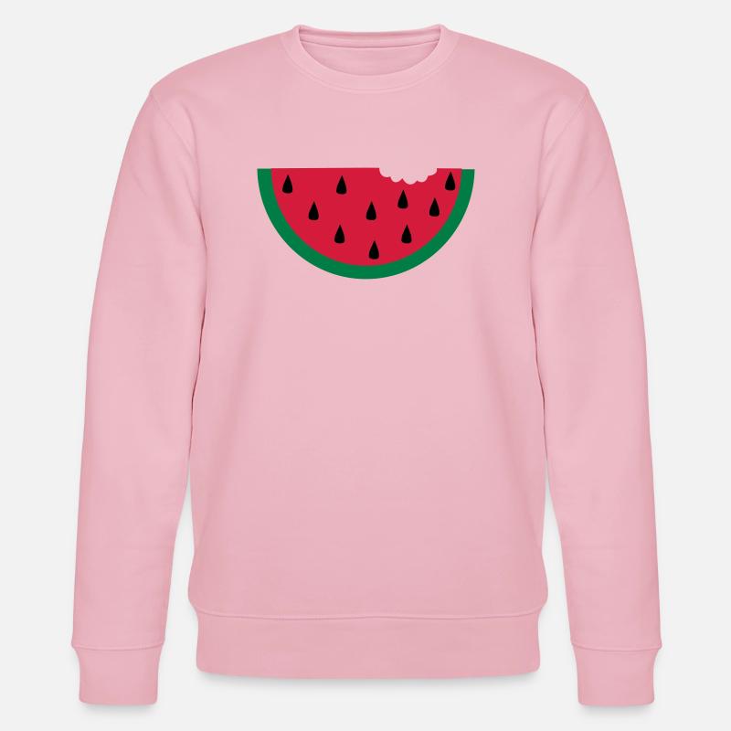 fruit pastèque pastèque - Sweat bio CHANGER Stanley/Stella Unisexe - rose pâle