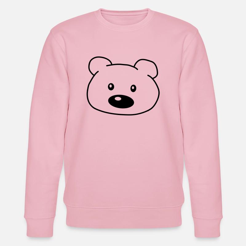 Bear Head - Sweat bio CHANGER Stanley/Stella Unisexe - rose pâle