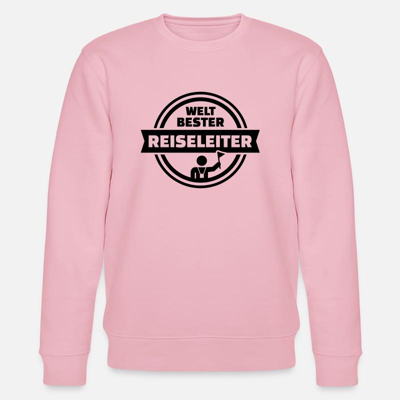 Reiseleiter - Stanley/Stella Unisex Bio-Sweatshirt CHANGER  - Hellrosa