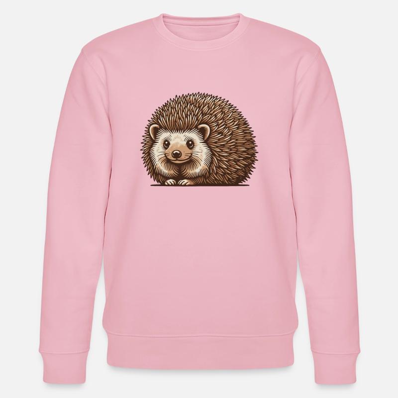Igel - Stanley/Stella Unisex Bio-Sweatshirt CHANGER  - Hellrosa