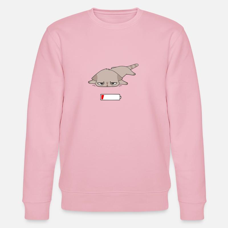 Batterien niedrig - Stanley/Stella Unisex Bio-Sweatshirt CHANGER  - Hellrosa