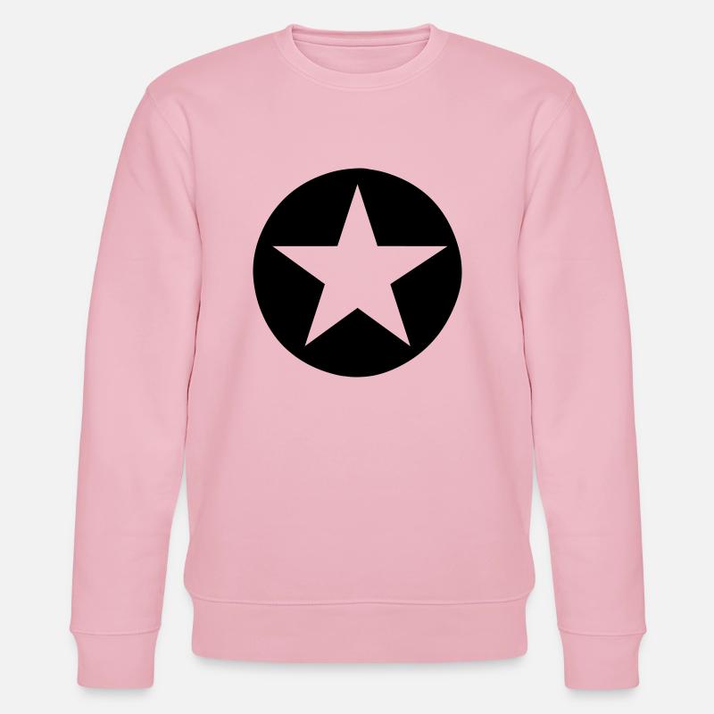 Stern Sternchen - Stanley/Stella Unisex Bio-Sweatshirt CHANGER  - Hellrosa