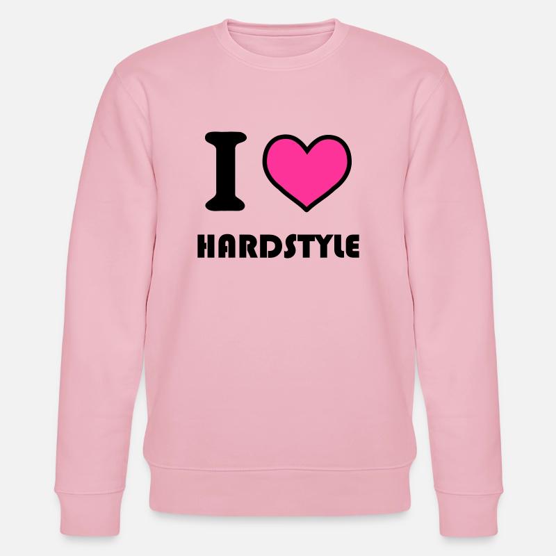 hardstyle - Stanley/Stella Unisex Bio-Sweatshirt CHANGER  - Hellrosa