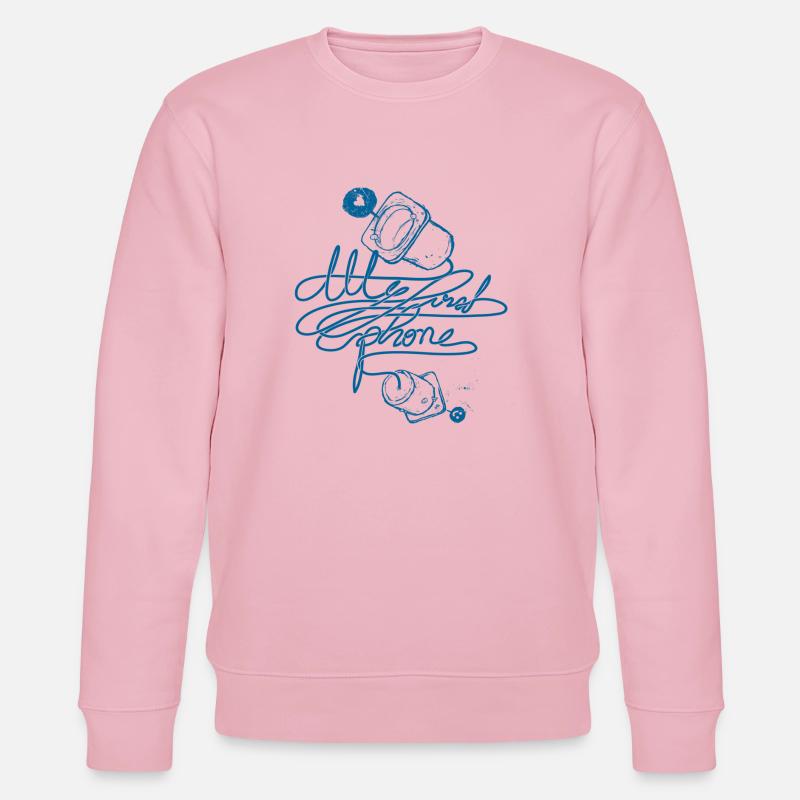 FIRSTPHONE - Stanley/Stella Unisex Bio-Sweatshirt CHANGER  - Hellrosa