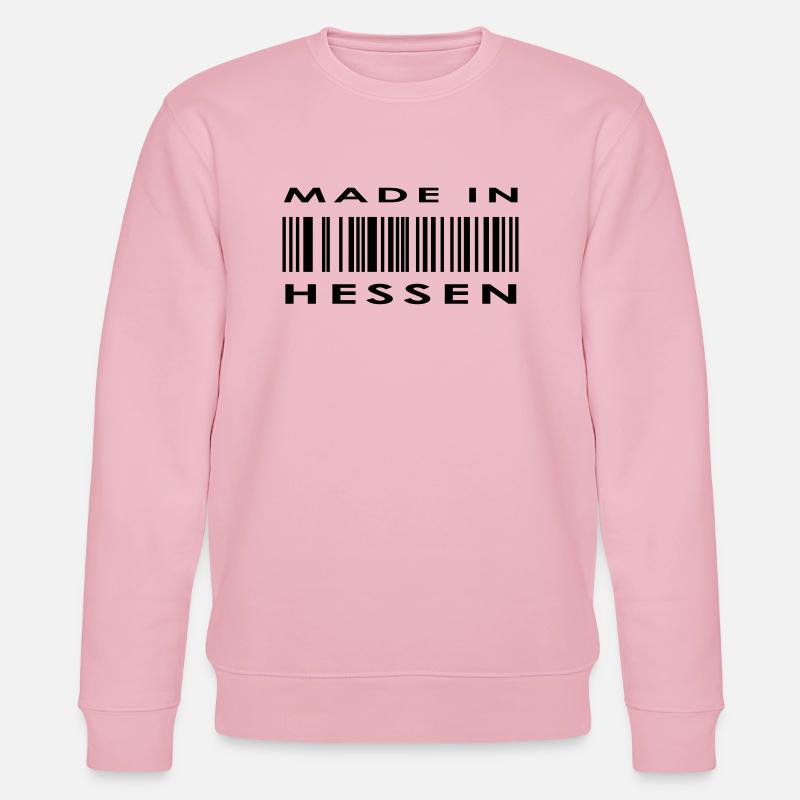 Made in Hessen - Sweat bio CHANGER Stanley/Stella Unisexe - rose pâle