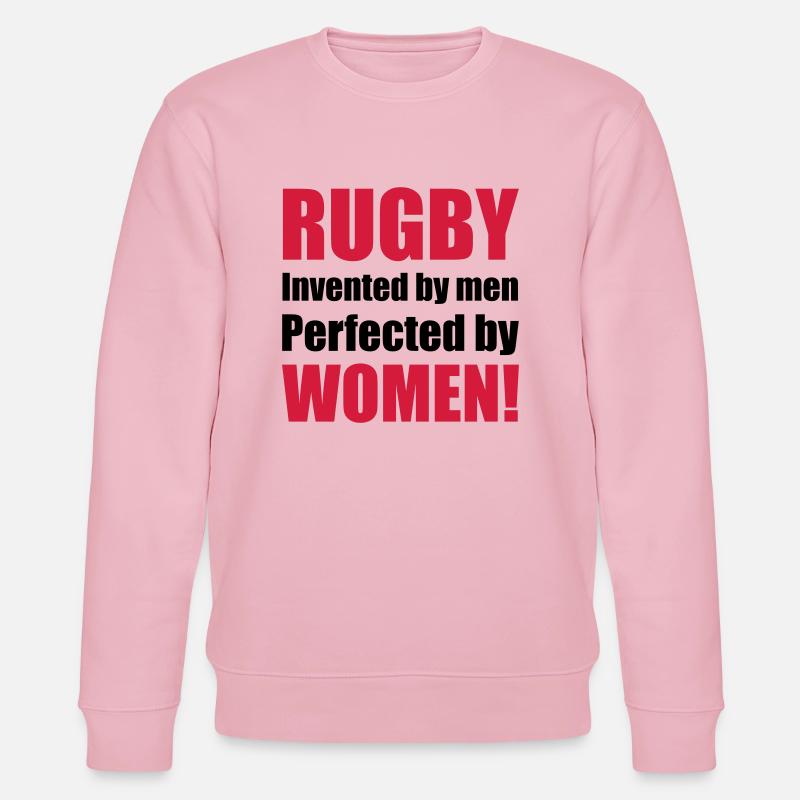 rugby - Stanley/Stella Unisex Bio-Sweatshirt CHANGER  - Hellrosa