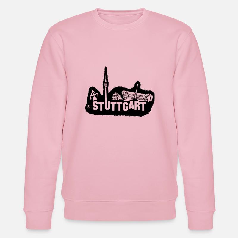 STUTTGART - Stanley/Stella Unisex Bio-Sweatshirt CHANGER  - Hellrosa