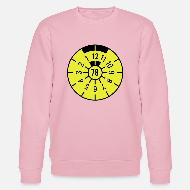 TÜV 1978 - Stanley/Stella Unisex Bio-Sweatshirt CHANGER  - Hellrosa