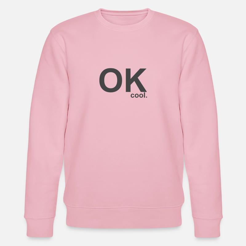 C’est cool. - Sweat bio CHANGER Stanley/Stella Unisexe - rose pâle