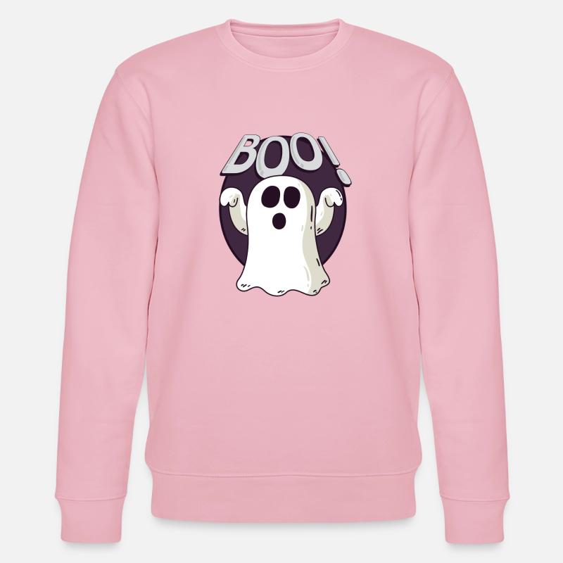 AM 04 halloween b - Stanley/Stella Unisex Bio-Sweatshirt CHANGER  - Hellrosa
