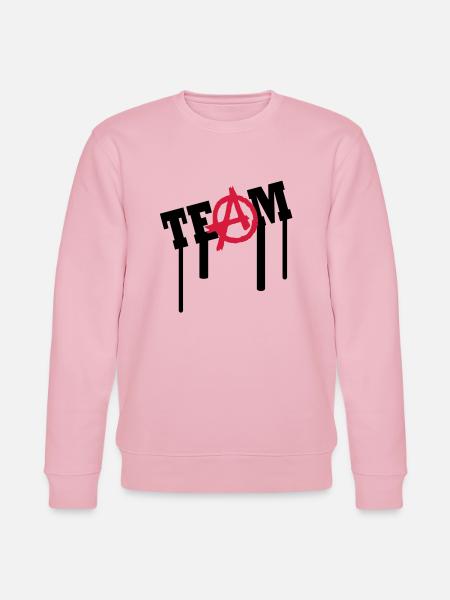 a team graffiti - Stanley/Stella CHANGER Unisex Organic Sweatshirt - cotton pink