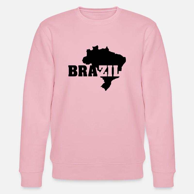 Brazil (ID: 002004) - Stanley/Stella Unisex Bio-Sweatshirt CHANGER  - Hellrosa