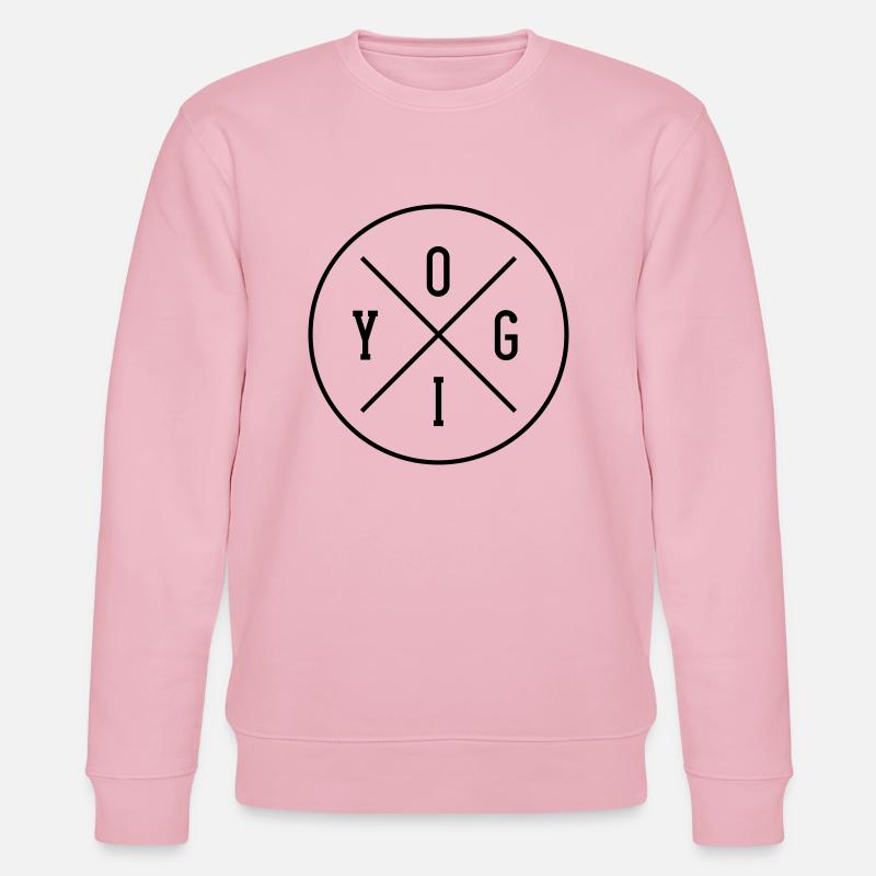 Yogi - Stanley/Stella Unisex Bio-Sweatshirt CHANGER  - Hellrosa