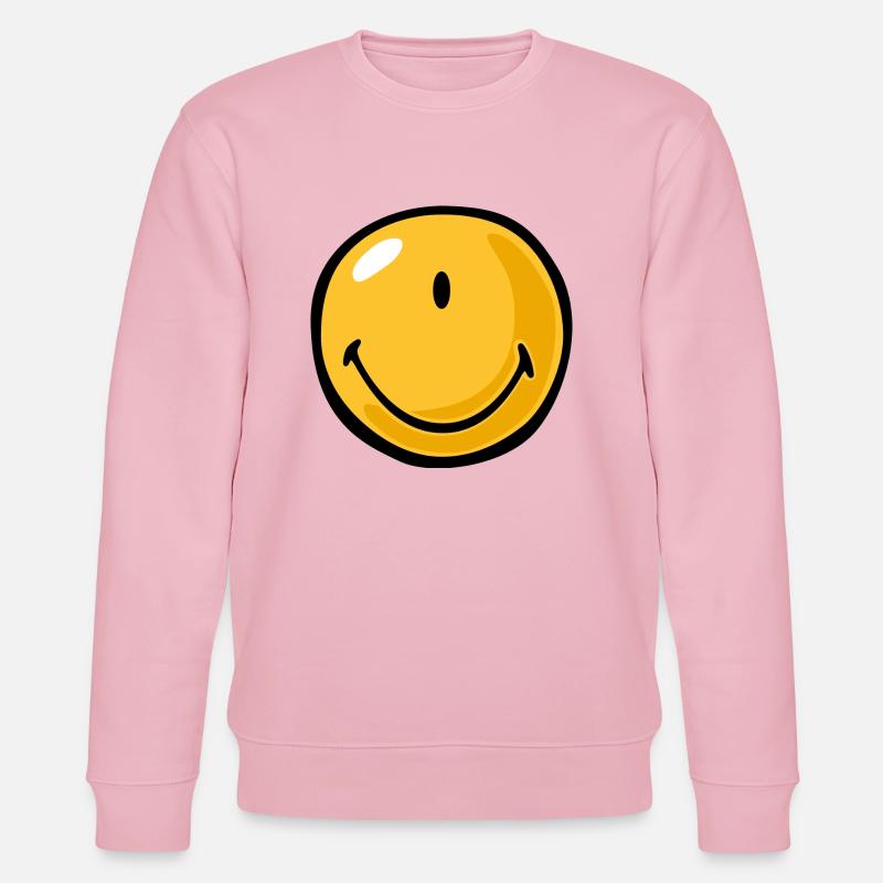 Smiley cyclops - Stanley/Stella Unisex Bio-Sweatshirt CHANGER  - Hellrosa