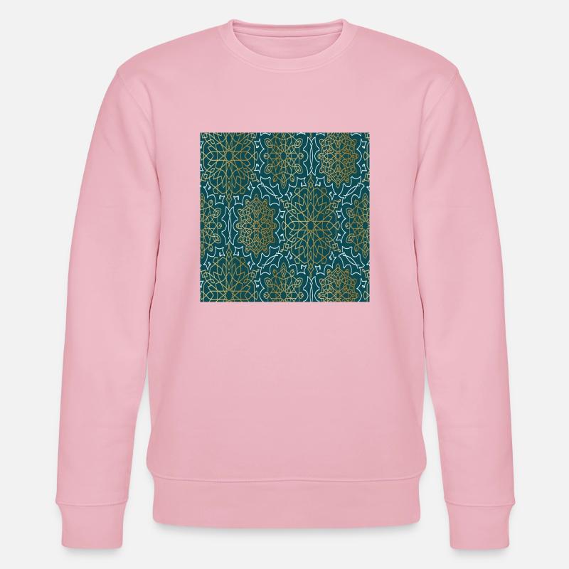 Islam Muster - Stanley/Stella Unisex Bio-Sweatshirt CHANGER - Hellrosa
