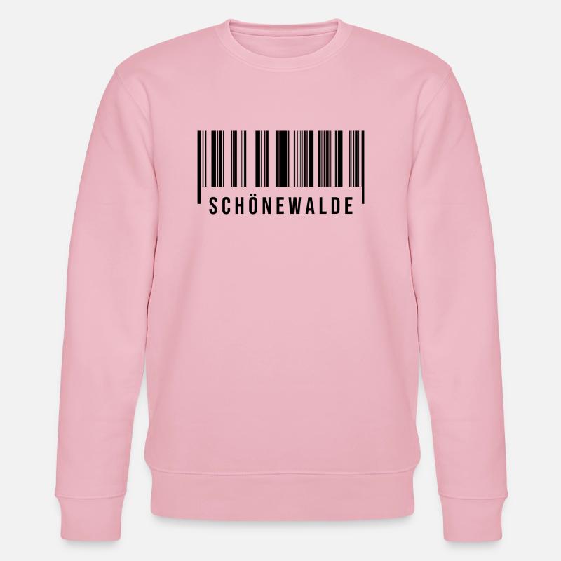 Schönewalde Strichcode - Stanley/Stella Unisex Bio-Sweatshirt CHANGER  - Hellrosa