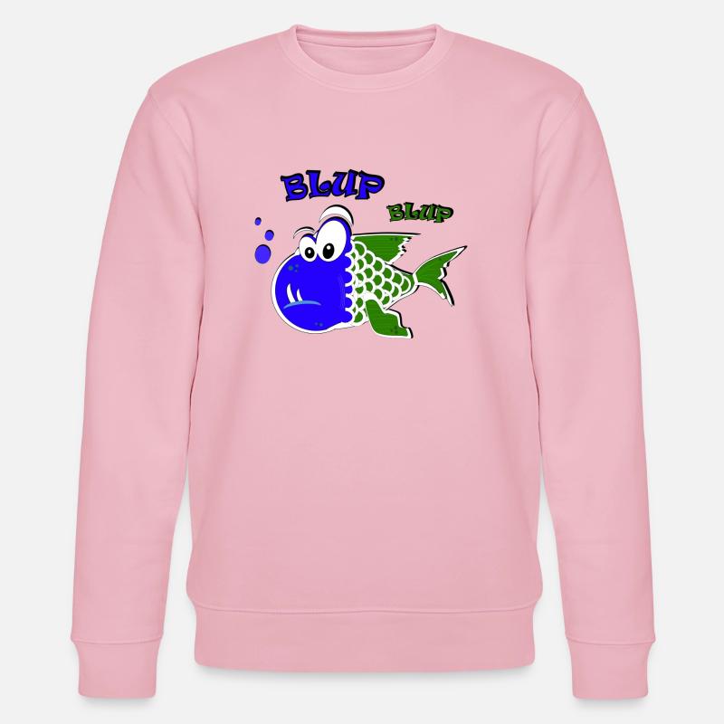 Poisson Blup Blup PG - Sweat bio CHANGER Stanley/Stella Unisexe - rose pâle
