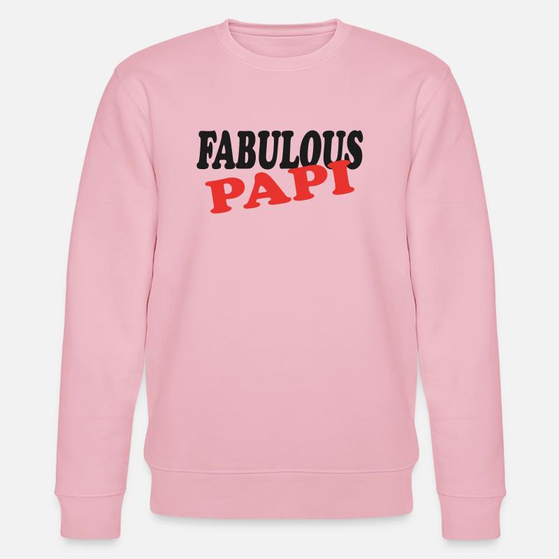 Fabelhaftes PAPI - Stanley/Stella Unisex Bio-Sweatshirt CHANGER  - Hellrosa