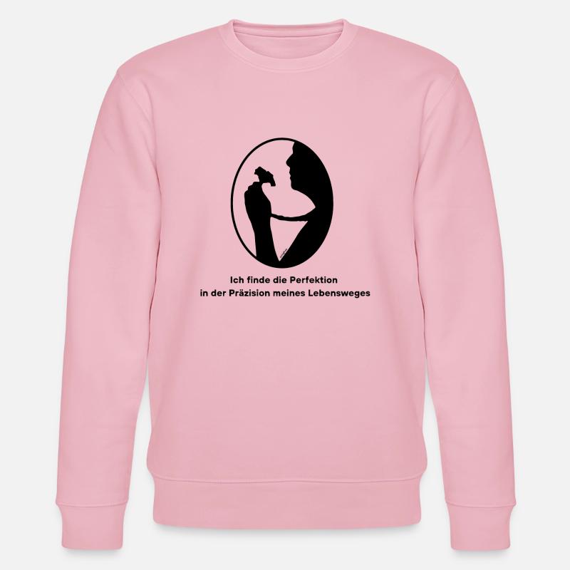 Sternzeichen Jungfrau - Stanley/Stella Unisex Bio-Sweatshirt CHANGER  - Hellrosa