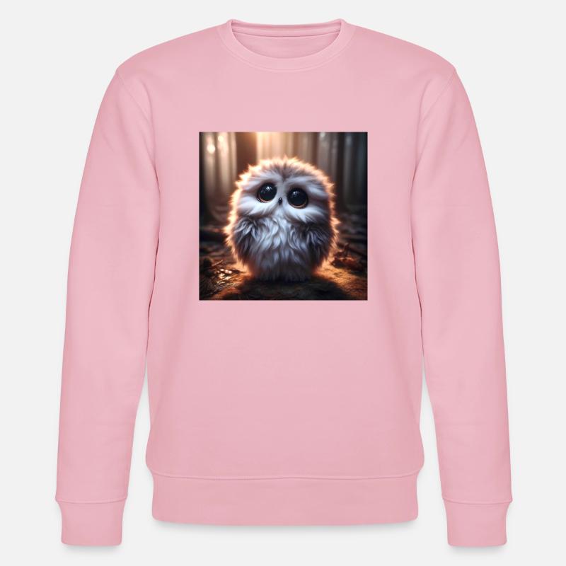 eule - Stanley/Stella Unisex Bio-Sweatshirt CHANGER - Hellrosa