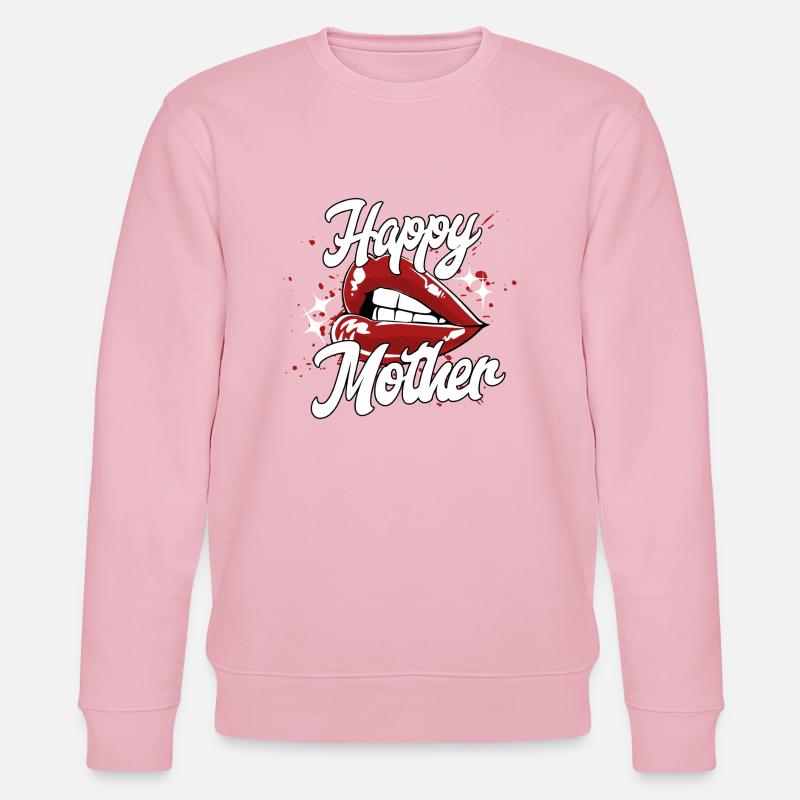 Mère heureuse - Sweat bio CHANGER Stanley/Stella Unisexe - rose pâle