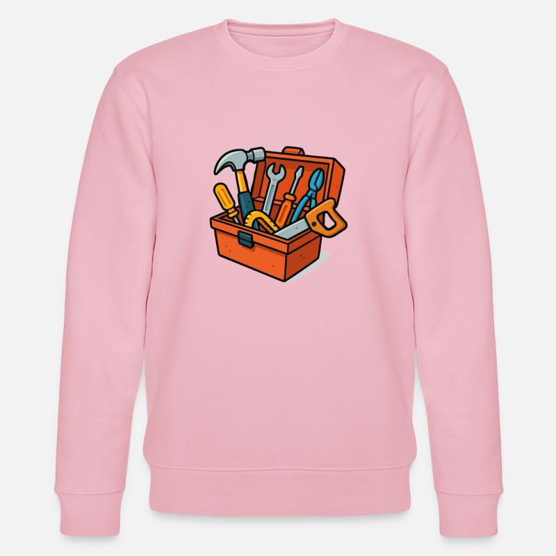 toolbox - Sweat bio CHANGER Stanley/Stella Unisexe - rose pâle