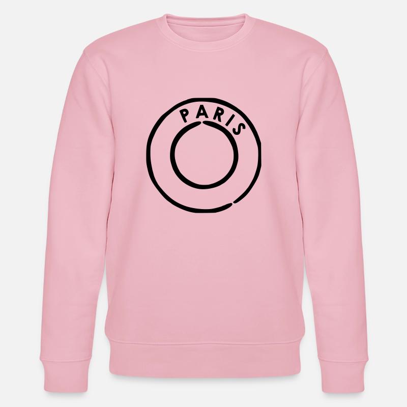 Paris - Stanley/Stella Unisex Bio-Sweatshirt CHANGER  - Hellrosa