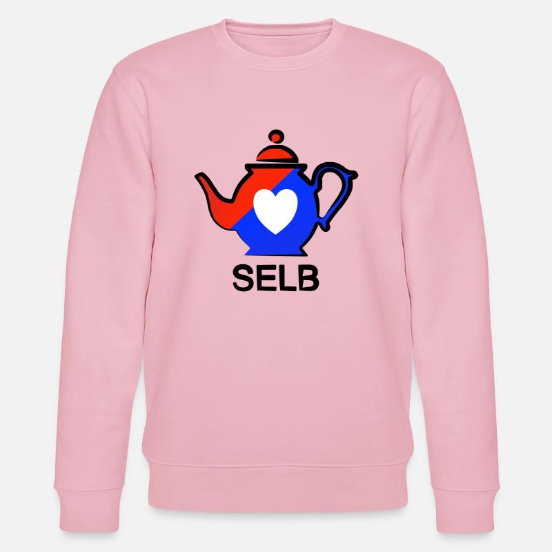 Selb - Stanley/Stella Unisex Bio-Sweatshirt CHANGER  - Hellrosa